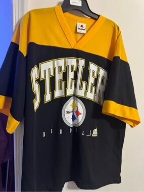 Vintage riddell Pittsburgh Steelers jersey shirt